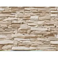Papel de Parede Adesivo Lavável Auto Colante Pedra Contact 3D - IC DECOR em oferta na Magazine Luiza