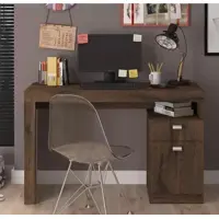 Escrivaninha 1 Gaveta 1 Porta Manuela Espresso Móveis em oferta na Magazine Luiza