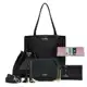 Kit 5 pçs Bolsas Femininas Sacola + Transversal + Saco e + 2 Visant em oferta