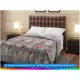 Cobertor Casal Poliéster Dyuri Plus Loire Cinza em oferta