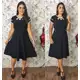 Conjunto Feminino Saia rodada Midi + Blusa Gota manga curta em oferta