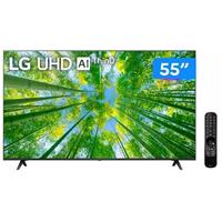 Imagem da promoção Smart TV 55” 4K LED LG 55UQ8050 AI Processor - Wi-Fi Bluetooth HDR Alexa Google Assistente 3 HDMI