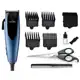 Máquina de Cortar Cabelo GA.MA Italy GM Master 4 Pentes - Preto e Azul em oferta