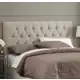 Cabeceira cama box casal lavínia marfin sued dobravel1,40 - casanova moveis - CNM em oferta