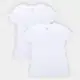 Kit Camiseta Básica Hering Manga Curta - 2 Peças em oferta