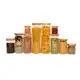 Potes de Vidro de Mantimentos com Tampa de Bambu 11 Pçs Oikos em oferta
