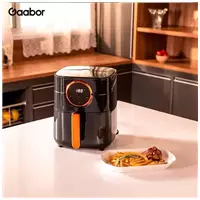 Imagem da promoção Fritadeira Air Fry Sem Óleo Gaabor Digital Touch, 4L, 1400W, 127V, Grafite - E45A01