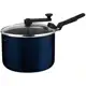 Panela Pipoqueira Tramontina Antiaderente - de Alumínio 3,5L 20cm Azul Ravena em oferta
