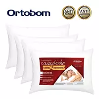 Imagem da promoção Kit 4 Travesseiros Casadinho Ortobom Microfibra 4 Unidades