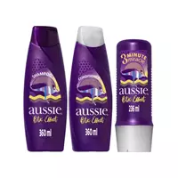 Imagem da promoção Shampoo e Condicionador Aussie Btx Effect - Óleo De Jojoba 360ml + Aussie 3 Minutos Milagrosos