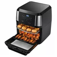 Imagem da promoção Fritadeira elétrica sem óleo Air Fryer 12L 1.800 Watts - Oven Fry - Elgin