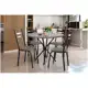 Mesa de Jantar 4 Cadeiras Redonda Artefamol América Capri em oferta