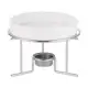 Rechaud para Queijo Brie Cerâmica Brinox - Com Base 1261/500 4 Peças em oferta