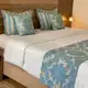 Conjunto Peseira Cama Xale Com 2 Almofada e 2 Porta Travesseiro - MILLENNIADECOR em oferta