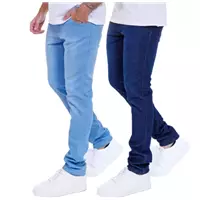 Imagem da promoção Kit 2 Calças Masculina Jeans Skinny Masculina Lycra - Daze Modas