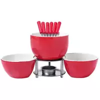 Imagem da promoção Aparelho de Fondue Cerâmica Brinox Vermelho