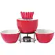 Aparelho de Fondue Cerâmica Brinox Vermelho em oferta
