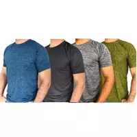 Imagem da promoção Kit 4 Camiseta Dry Fit Masculina Academia - Uhn