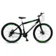 Bicicleta Aro 29 Freio a Disco 21M. Velox Preto/Verde - Ello Bike em oferta