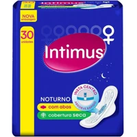 Imagem da promoção Intimus® Absorvente Noturno Seca C/Abas - 30 UN