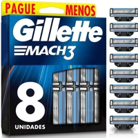 Imagem da promoção Carga para Aparelho de Barbear Gillette Mach3 -Leve 8 Pague 6