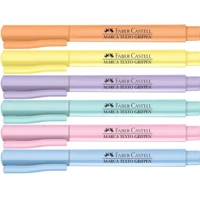 Imagem da promoção Faber-Castell Grifpen - Caneta Marca Texto, Tons Pastel, 6 Cores