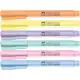 Faber-Castell Grifpen - Caneta Marca Texto, Tons Pastel, 6 Cores em oferta