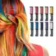 Kit Pentes com Tinta Colorida 6 Cores para Cabelos Diversos Carnaval Festas em oferta