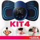 KIT Mini Massageador EMS Estimulador Elétrico De Pescoço Portátil Para Alívio Da Dor Muscular Cervic em oferta