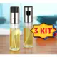 3 Spray Oleo Azeite galheteiro de Vidro Borrifador Pulverizador Culinario óleo Vinagre Azeiteiro ino em oferta