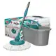 Mop Giratório com Balde e Refil Microfibra Cabo Inox 8l Flashlimp Esfregão em oferta