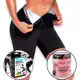 Bermuda Modeladora Sauna com Forro Térmico + 5 Faixas Elástica Mini Band para Exercícios + Creme Red em oferta