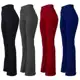 Kit 2 Legging Flare Bailarina Boca de Sino Suplex Cintura Alta em oferta