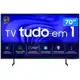 Smart TV 70” 4K UHD LED Samsung 70DU7700 - Wi-Fi Bluetooth Alexa 3 HDMI em oferta