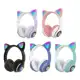 fone gato Fone De Ouvido carinha Sem Fio Bluetooth Com Orelhas De Gato em oferta