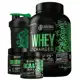 Kit Whey Protein Charged Original + Bcaa + Creatina + Shaker - Melhor custo benefício em oferta