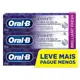 Creme Dental Clareador Oral-B 3D White Brilliant Fresh 70g - 3 Unidades em oferta