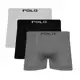 Kit 3 Cuecas Polo Boxer Microfibra Sortido - POLO STAR em oferta