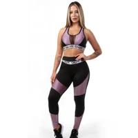 Imagem da promoção Conjunto Calça Legging Detalhe + Top Elástico