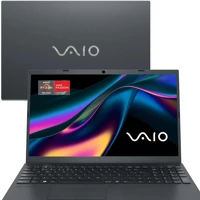 Imagem da promoção Notebook VAIO FE15 AMD Ryzen 5 8GB 512GB SSD, Tela 15,6'' Full HD Antirreflexo, Linux - Cinza Grafit