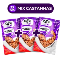 Imagem da promoção Mix Tropical Nuts Dieta Saudável 3Kg - Castanha de Caju Nozes Amendoa Castanha do Pará Amendoim Uva