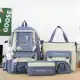 Kit 4 Mochila Feminina Masculina Para Escolar Viajar Estilo Casual Kpop Multiuso Com Grande Capacida em oferta