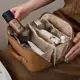 Kit 2 Bolsa cosmética de couro Bolsa cosmética portátil de viagem de grande capacidade em oferta