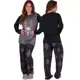 Pijama Manga Longa Outono Inverno Felpado Layla em oferta