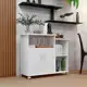 Aparador Bancada Estante Balcão Cozinha Base Micro Ondas Multiuso em oferta