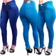 Calças Jeans Feminina Cintura alta com lycra Empina Bumbum barata fabrica em oferta