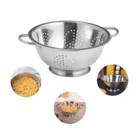 Imagem da promoção Escorredor De Macarrão Massa Inox Utensílios De Cozinha - Life&Home