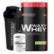 Kit Whey Protein Waxy Whey 900g + Creatina Power 100g + Coqueteleira - Aumento de Massa Bodybuilders em oferta