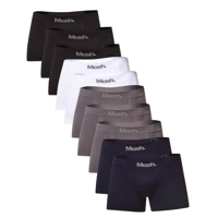 Imagem da promoção Kit 10 Cueca Boxer Lisa Sem Costura Logo Mash