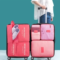 Imagem da promoção Kit 6 Bolsa De Armazenamento De Bagagem Organizador De Mala Fundamentos De Viagem